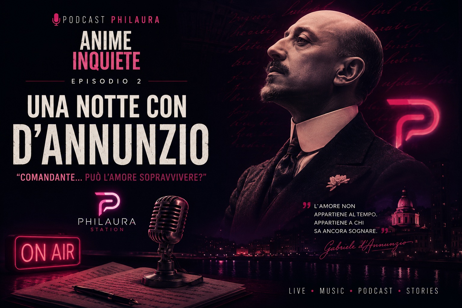 Una notte con D'Annunzio